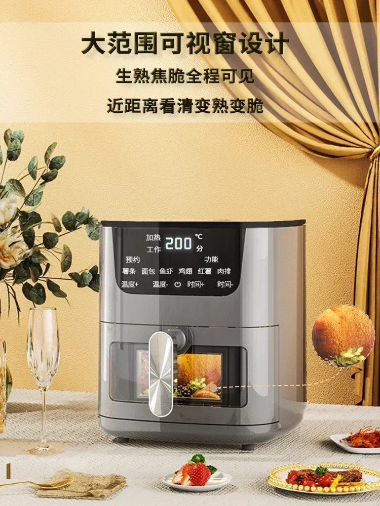 Konka air fryer visualization large-capacity household new multi-function automatic oil-free electric oven all-in-one machine