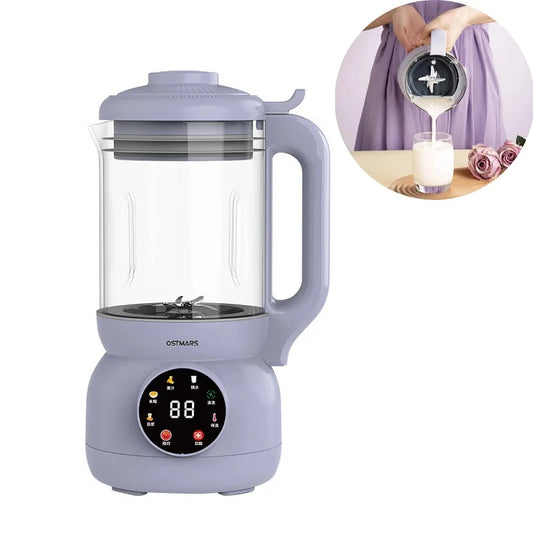 1000ml Smart Soybean Milk Machine Fully Automatic Filter-free Wall Breaker Multi-function Blender Home Juicer Kitchen Tools 800W